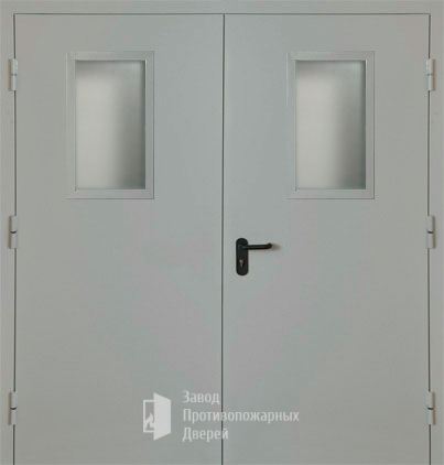 Фото двери «Двупольная со стеклом EI-30» в Пересвету