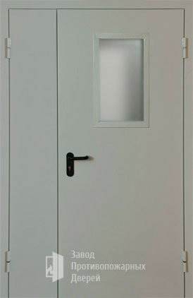 Фото двери «Полуторная со стеклом EI-30» в Пересвету