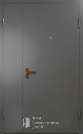 Фото двери «Техническая дверь №6 полуторная» в Пересвету