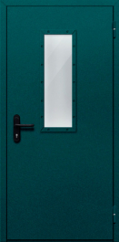 Фото двери «Однопольная со стеклом №56» в Пересвету