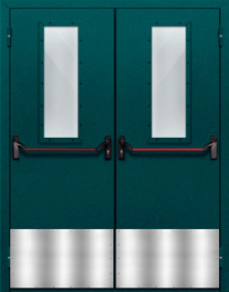 Фото двери «Двупольная с отбойником №31» в Пересвету
