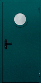 Фото двери «Однопольная со стеклом №26» в Пересвету