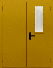 Фото двери «Двупольная со одним стеклом №45» в Пересвету
