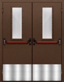 Фото двери «Двупольная с отбойником №37» в Пересвету