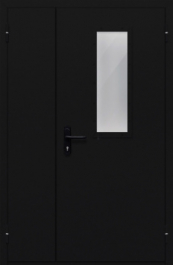 Фото двери «Полуторная со стеклом №24» в Пересвету