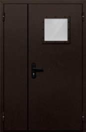 Фото двери «Полуторная со стеклом №810» в Пересвету