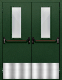 Фото двери «Двупольная с отбойником №40» в Пересвету