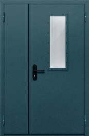 Фото двери «Полуторная со стеклом №27» в Пересвету